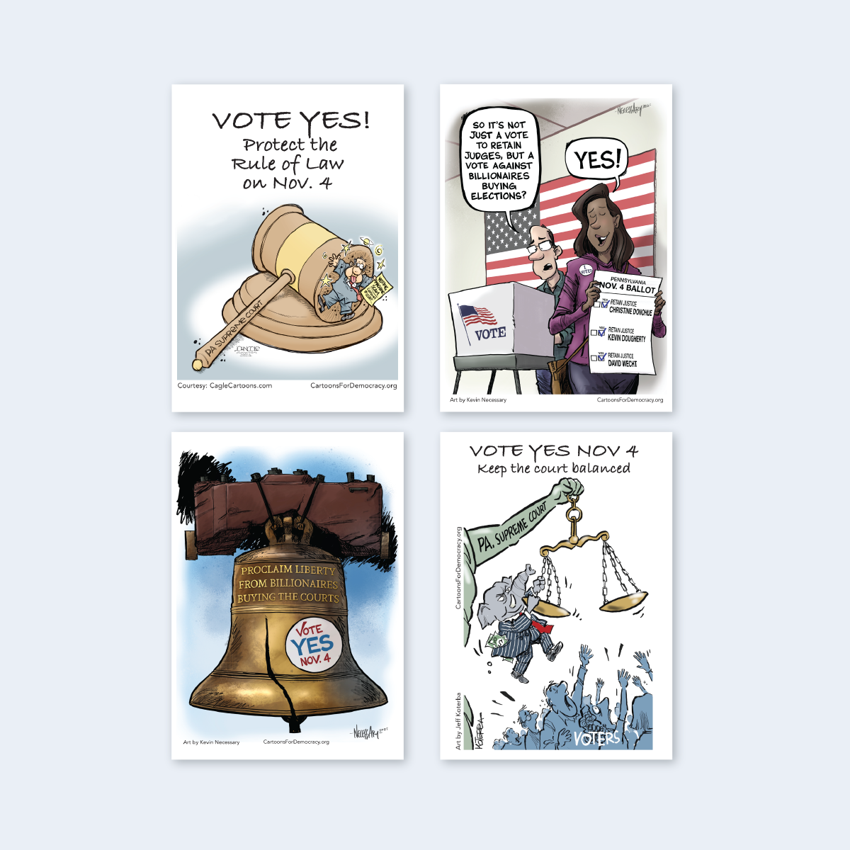 Protect Pennsylvania: Postcards & Guerilla Cards