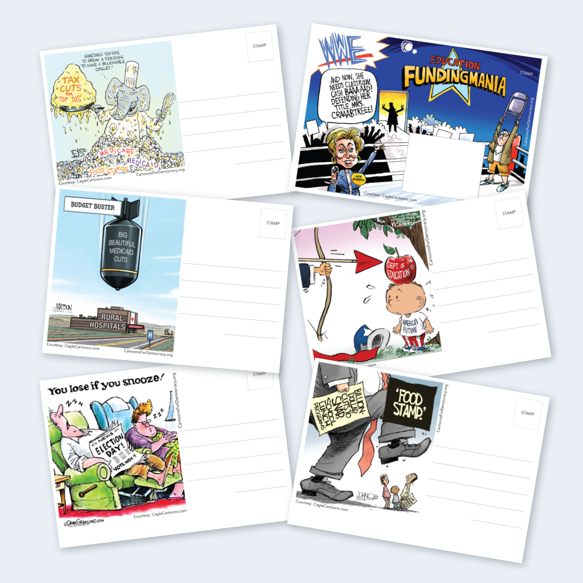 Get Out The Vote Postcards