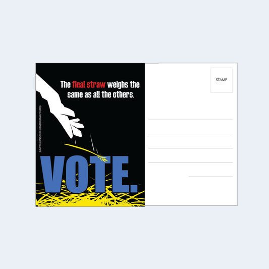 The Final Straw Postcard