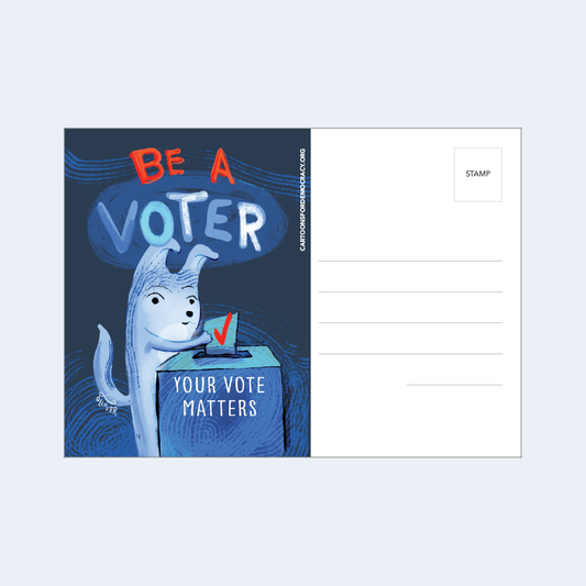 Be a Voter Postcard