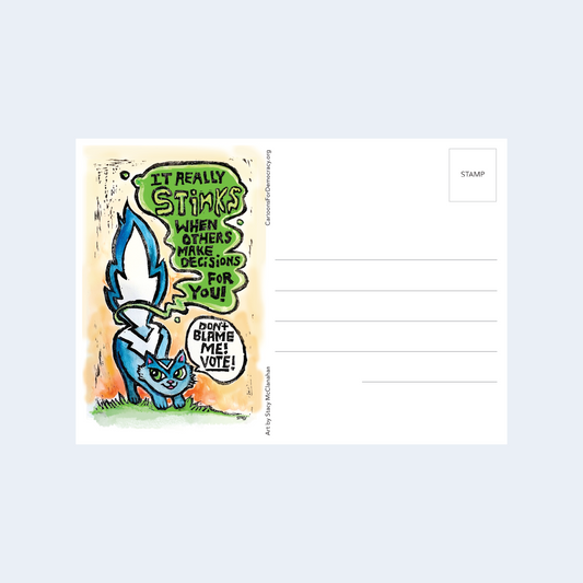 It Stinks! Postcard