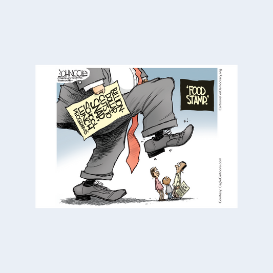 Trump SNAP Cuts Guerilla Card